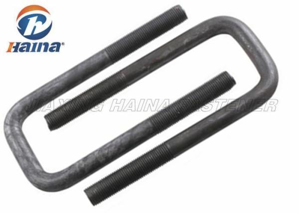OEM Steel MS Gr4.8 High Tensile Custom Fasteners Gr8.8 Square Bend U Shaped Bolts M16 Diameter