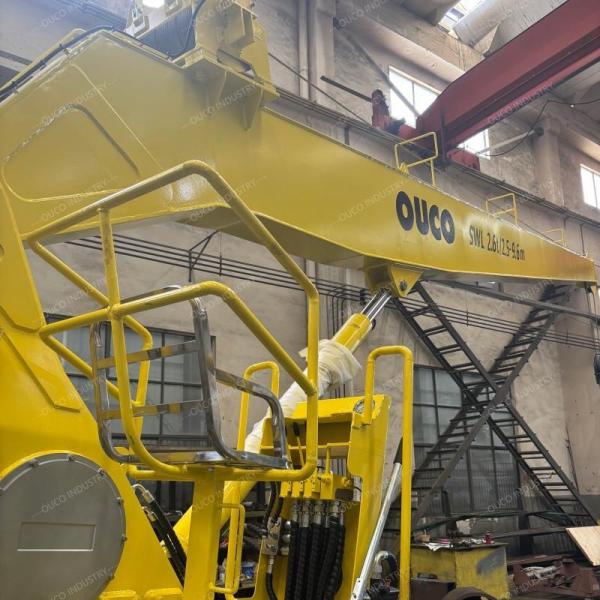 2.6T Offshore Stiff Leg Crane