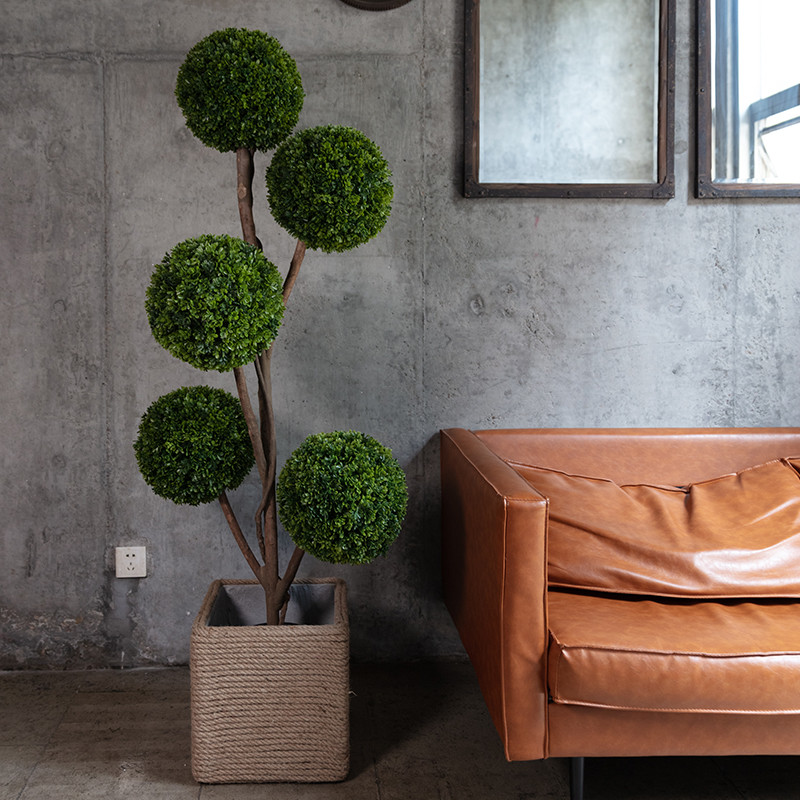заводов пола входа 180cm Boxwood искусственных в горшке анти- увядая крытый зеленый