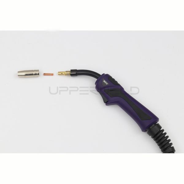 150A CO2 Gas Mixed Air Cooled MIG Welding Torch com bico de gás e design durável