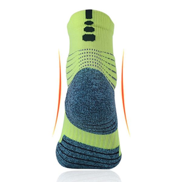 Calcetines deportivos Coolmax con almohadilla Calcetines deportivos respiratorios para equipo deportivo Calcetines de baloncesto