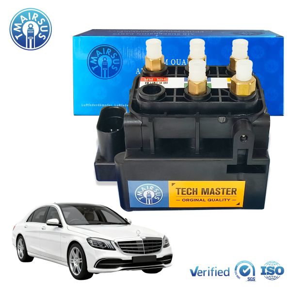 Mercedes W222 W205 C217 W447 W448 Air Suspension Solenoid Valve Block New 0993200058 Air Compressor Pump Valve