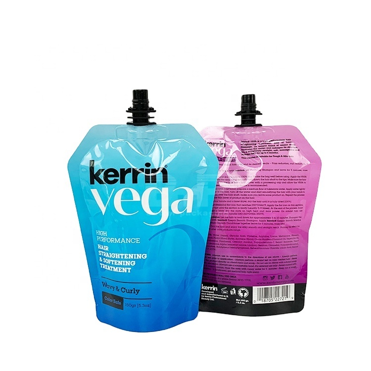 Liquid Packaging Mylar Bag Stand Up Spout Pouch Doypack Custom Logo Printed Resealable