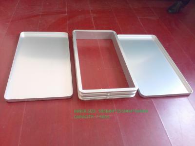 China factory supply 7.5kgs seafood use aluminum fast freezing tray