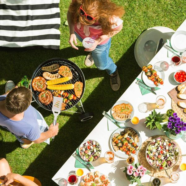 поставки гриля БАРБЕКЮ нержавеющей стали 45Pcs