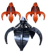 Excavatrice Rock Grapple, excavatrice Grab Thumb Bucket de grippage de peau d'orange d'usine