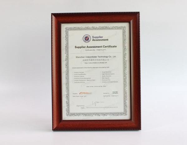 Bespoke TFT Screen LCD Video Brochure for wedding Invitation , Full colors
