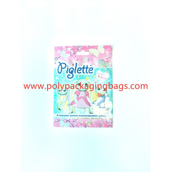 Security Zipper Foil Ziplock Bags Packaging Hologram Laser Holographic