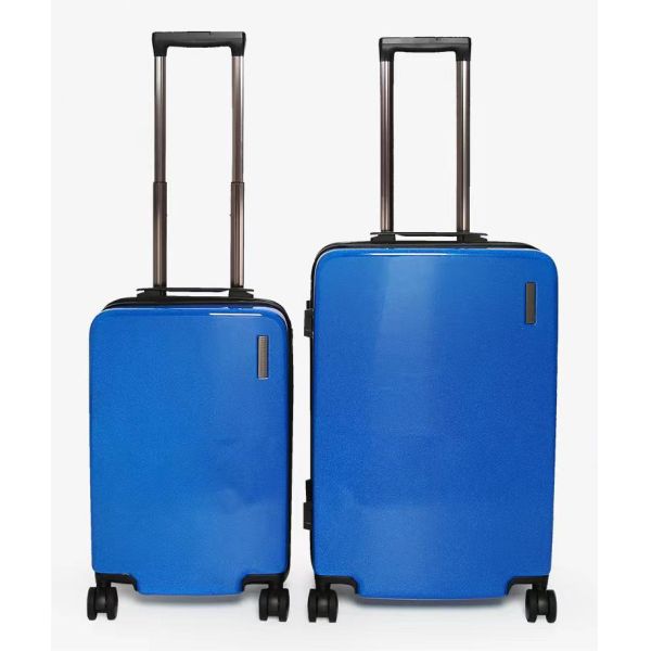 Novelty Hard Side Carry On Luggage Hard Cover Luggage With Electroplating