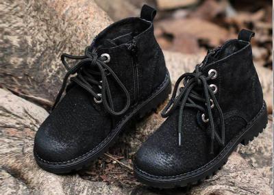 Size 23-30 Winter Snow Boots Stylish Kids Boots Lace-Up Side Zipper