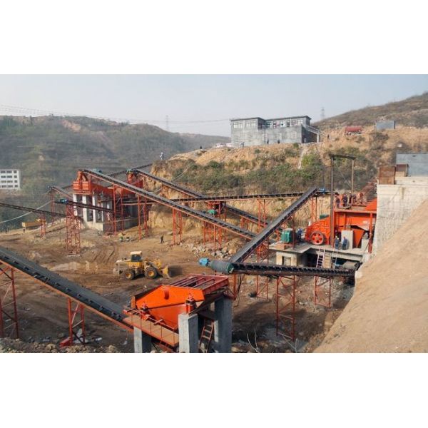 Highway Building Aggregate Processing Plant , Aggregate Processing Equipment