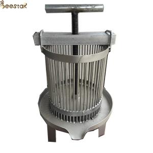 Beekeeping Equipment Stainless Steel Honey Press Machine With Honey Barrel