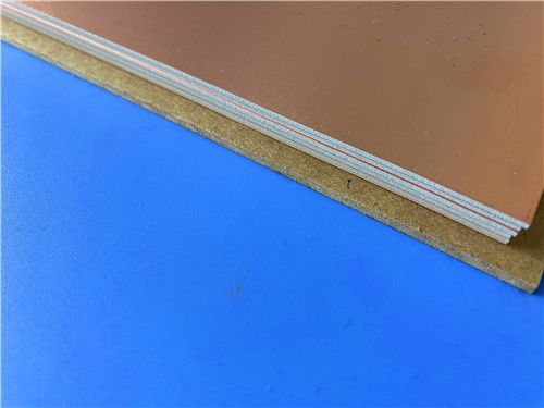 TF600 PCB 2-layer 25mil High-Frequency Substrate with Copper-filled