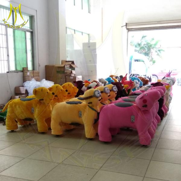 Hansel electric toys for kids to ride kiddie ride on animal robot for sale 4 wheel zippy scooter for kids amusement park
