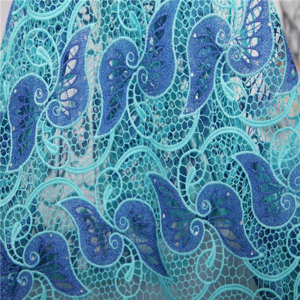 F50279 51"-52" customizable gold african cord lace fabric for wedding dress/ fashion suit