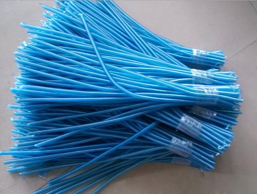 Fly Fishing Rod Lanyard Leash No Hardware Semi-finished Blue Long Spring String
