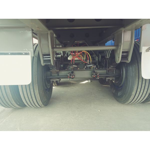 Imperméabilisez le pneu bleu de l'axe 315/80R22.5 de la couleur FUWA semi de remorques résistantes de porte arrière