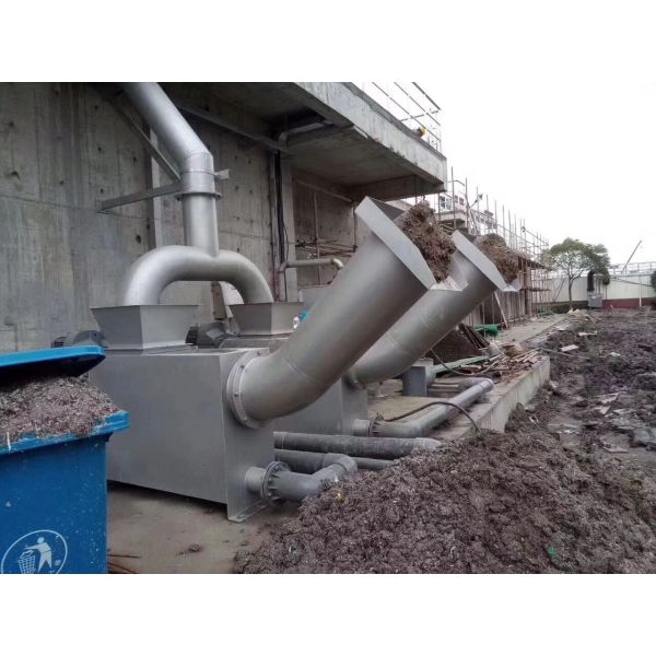 350mm Continuous Screw Press , Carcon Steel Industrial Screw Press