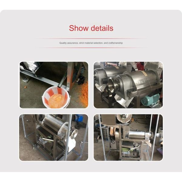 68 KG Industrial Juicer Extractor Machine for Electric Mango Puree Tomato Sauce Making