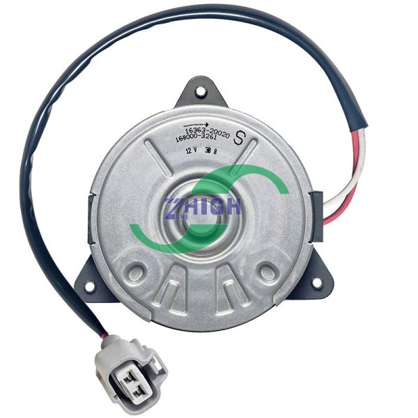 168000-3261 16363-20020 Brushless Radiator Fan Motor For TOYOTA Atlis Harrier