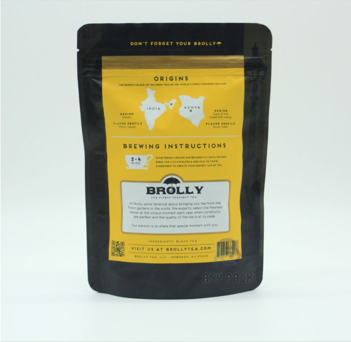 400g Matte Aluminized Foil Ziplock Bags For Dry Food