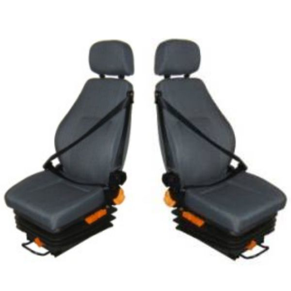 Three-Point Insurance with Airbag Shock-Absorbing Seat and Adjustable Driver Seat