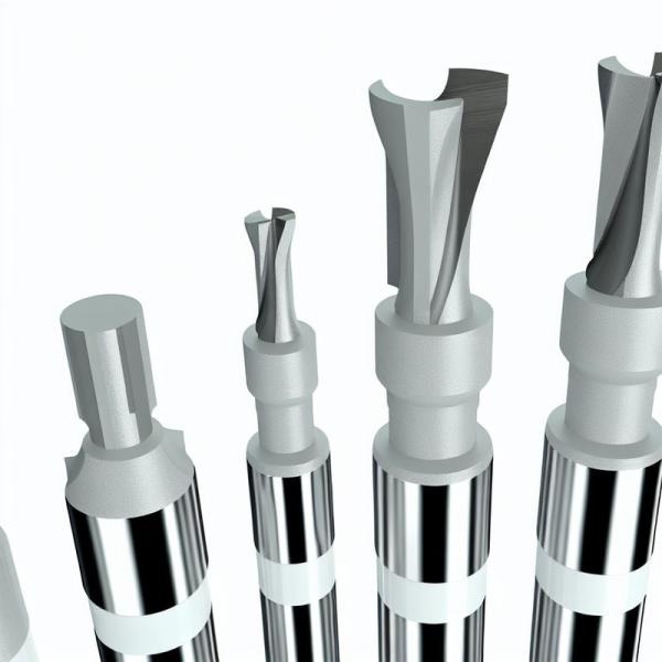 2 Flutes Molding Router Bits Customized For OEM 1/4 Inch Shank Size