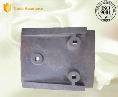 2 Tons Alloy Steel Castings Shell Cement Mill Liners For Semi Auto Genous Mills