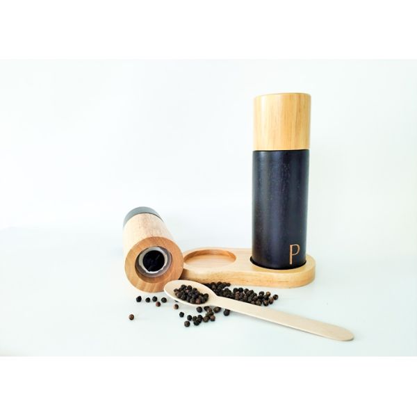 Настраиваемые деревянные солевые и перечные мельницы