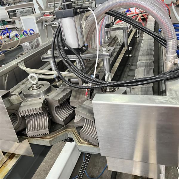 40-160mm径 二重壁波形管製造機、120-200kg/hの容量
