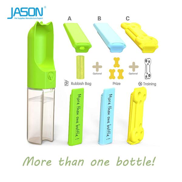  				400ml Plastic Cat Water Bottle 	        