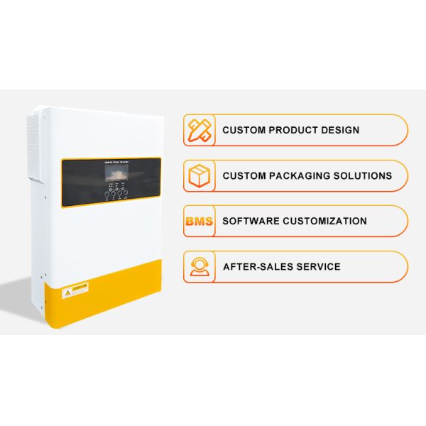 48В 6,2 кВт Гибридный солнечный инвертор с MPPT чистой синусоидой