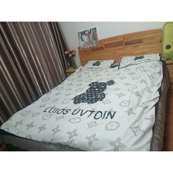 Белый медведь постельное белье постельное белье набор для гостиницы детский дом Изготовлен из 100% полиэстерной ткани