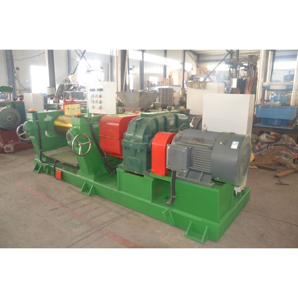 XK-400 Two Roll Rubber Mixing Mill with Φ400X1000 Roller 18.65 m/min Front Roller Speed and 1 Year Warranty