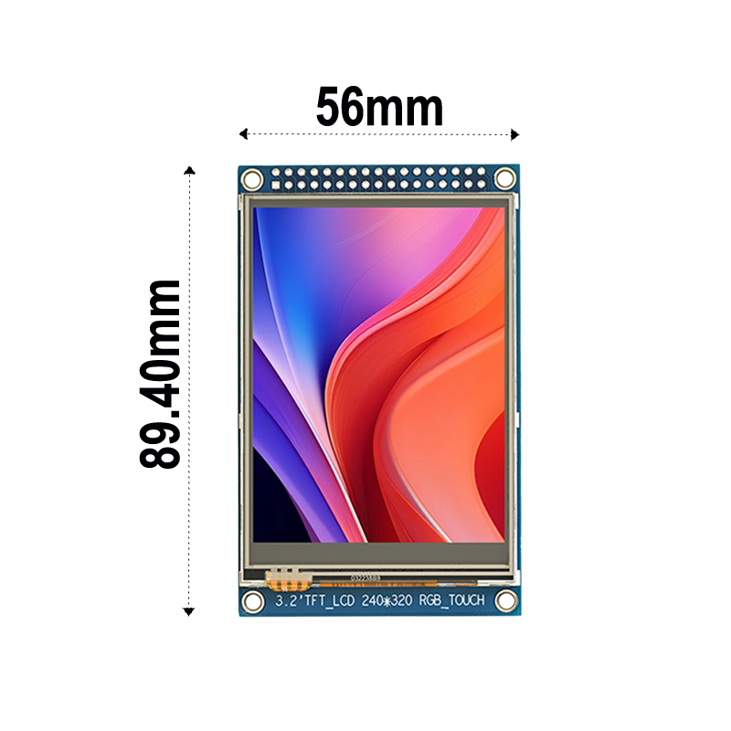 3.2 inches, optional touch/non-touch, with a size of 240X320, a color TFT display module,segment lcd display,segment lcd