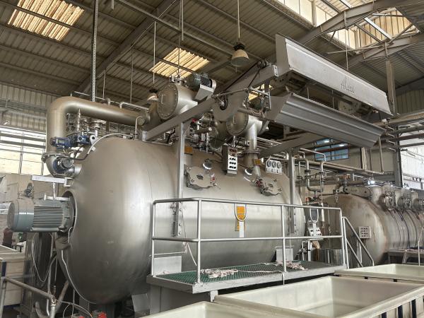 High Temperature Airflow Dyeing Machine 50HZ With SETEX747 Controller
