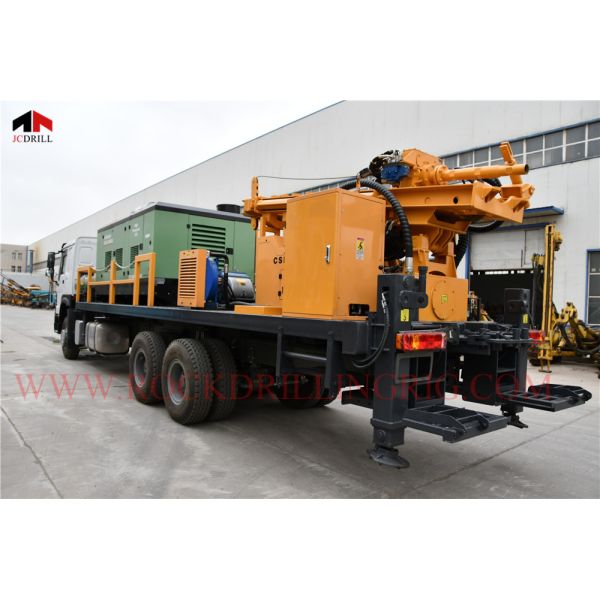 O caminhão hidráulico de CSD200A montou o equipamento de furo do poço de água de 140mm