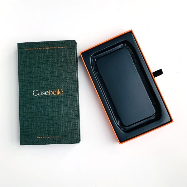 Custom Gold Stamping Logo Luxury Cell Phone Case Packaging Box Slide Out Box Special Paper Drawer Boxes