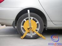 Fechamento de roda inoxidável do carro da anti segurança de Prizing para a gestão de estacionamento N. 4,8 quilogramas