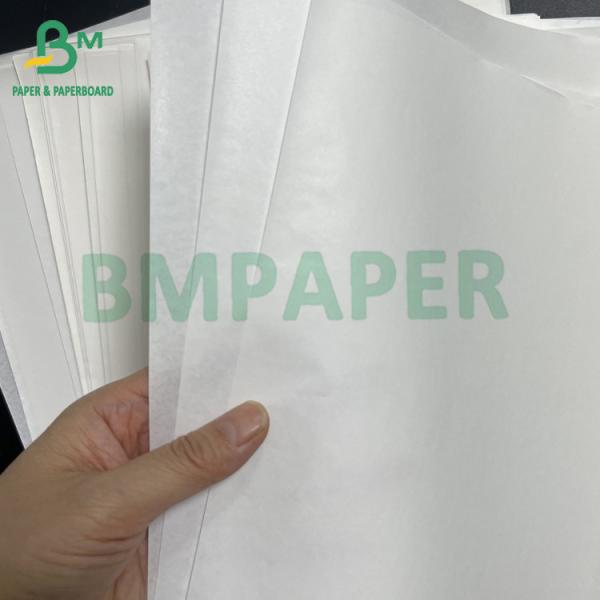 Emballage de bonbons de qualité alimentaire blanchi blanc 35 45 GSM MG papier Kraft