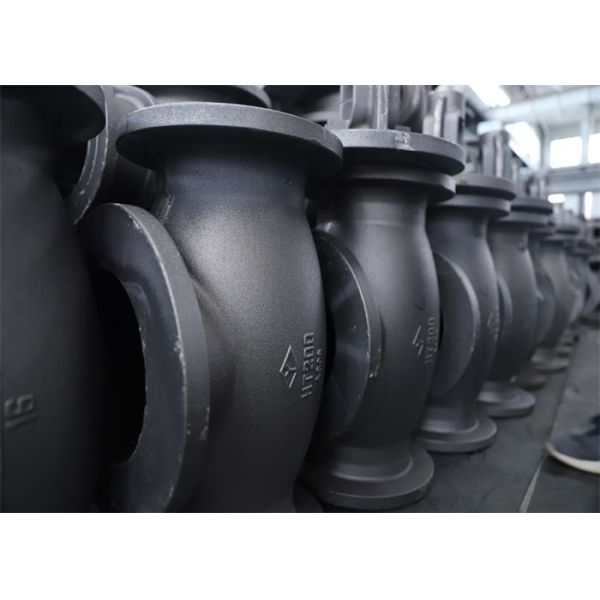 Cast Iron Leakproof Lift Check Valve For Oil Water Gas Anti Oxidation