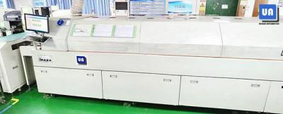 zona de aquecimento de Oven Machine 2600mm do Reflow do PWB SMT de 50mm