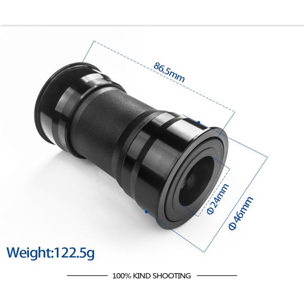 BB inférieur 386 d'incidences de parenthèse de cycle de route de montagne d'alliage d'aluminium
