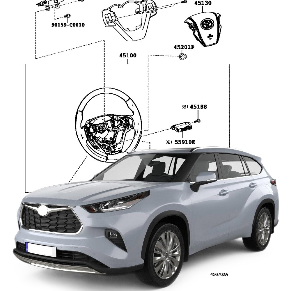 ABS Sienna Car Aftermarket for Toyota Highlander/ SENA Full Range Auto Accessories OEM