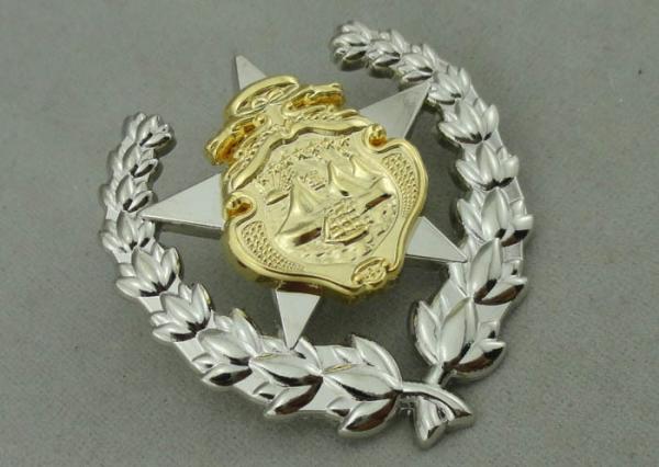 Army Zinc Alloy Custom Medal Awards 2 Pcs Combined With Double Tones Plating
