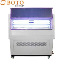 Chambre d'essai UV accélérée pour l'altération du sol Testeur de résistance au vieillissement UV Équipement d'essai UV 40W