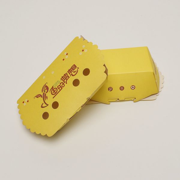 Печать одноразовой упаковки коробки с едой сэндвич хот-дог жареное куриное контейнер