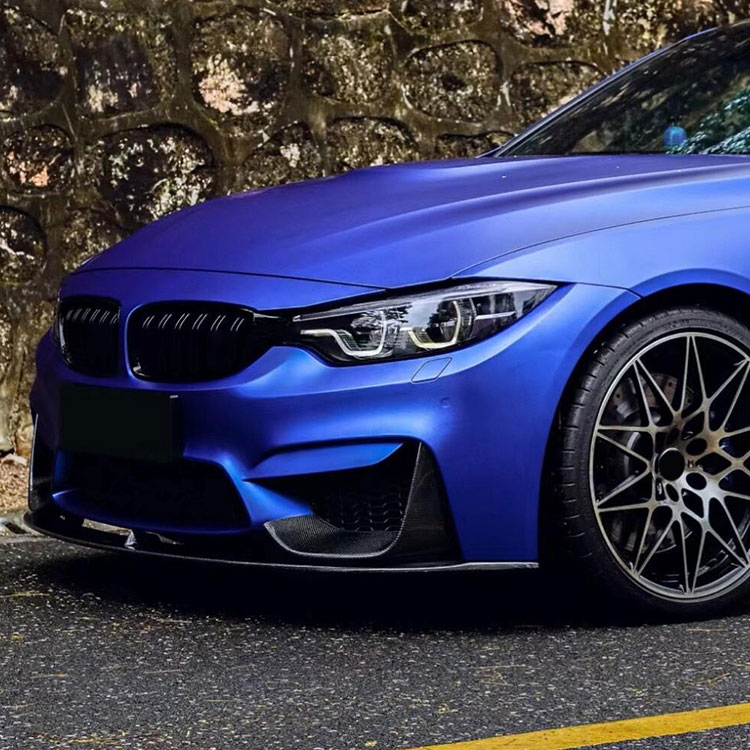 Matte Chrome Blue  Car Wrap Vinyl Full Body Wrap Car Vinyl 3m Matte Blue Vinyl Wrap Electroplating Color Changing Film