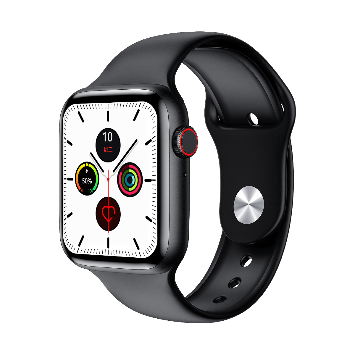 MTK2502D 1,75 экран касания BLE4.0 Smartwatch монитора IPS ECG дюйма полный