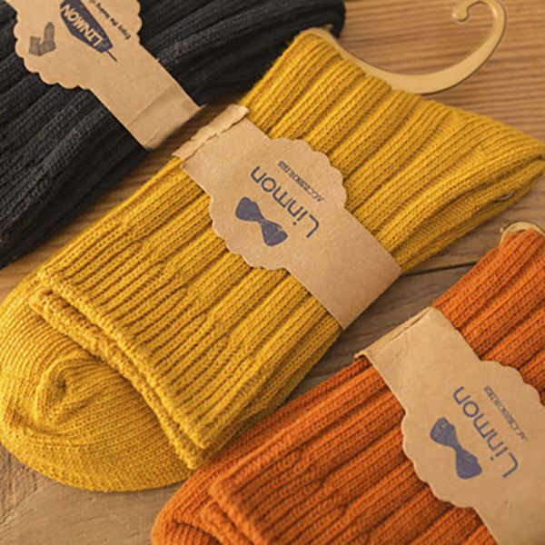 200gsm Printable Paper Clothing Tag Label Sleeve Odm For Sock Packaging